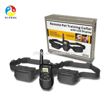 Fernbedienung Wasserdicht LCD Elektronische Schock Remote Hundehalsband Elektrische Pet Training Kragen Pet Trainer mit Gürtel